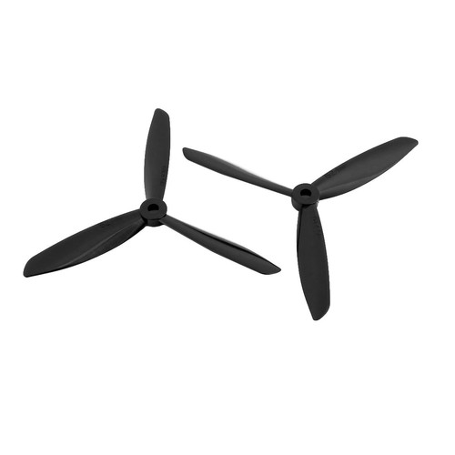 Pair 6x4 inches vanes - inches, 3-vanes